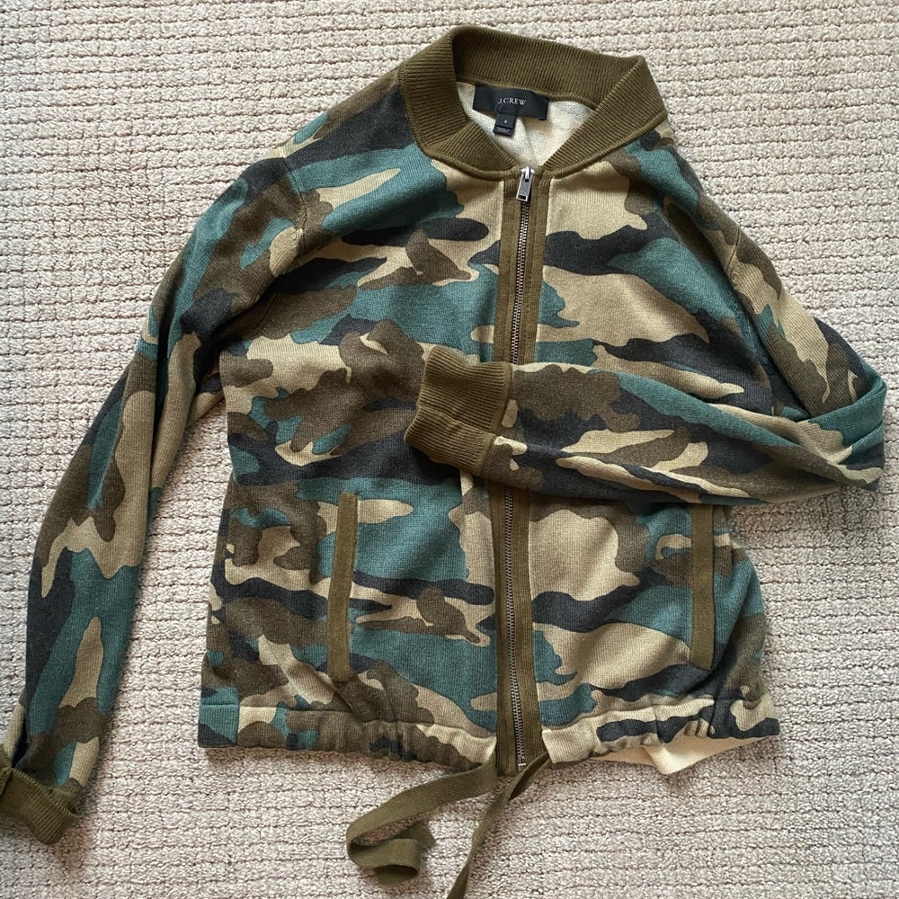 Camp sweatshirt zip